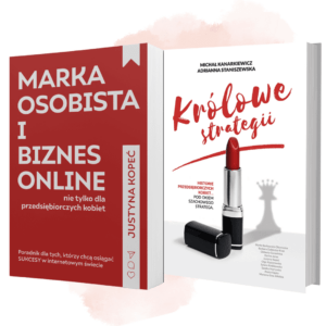 Pakiet książek Królowe strategii Marka osobista i biznes online – Twoje narzędzie do sukcesu w biznesie