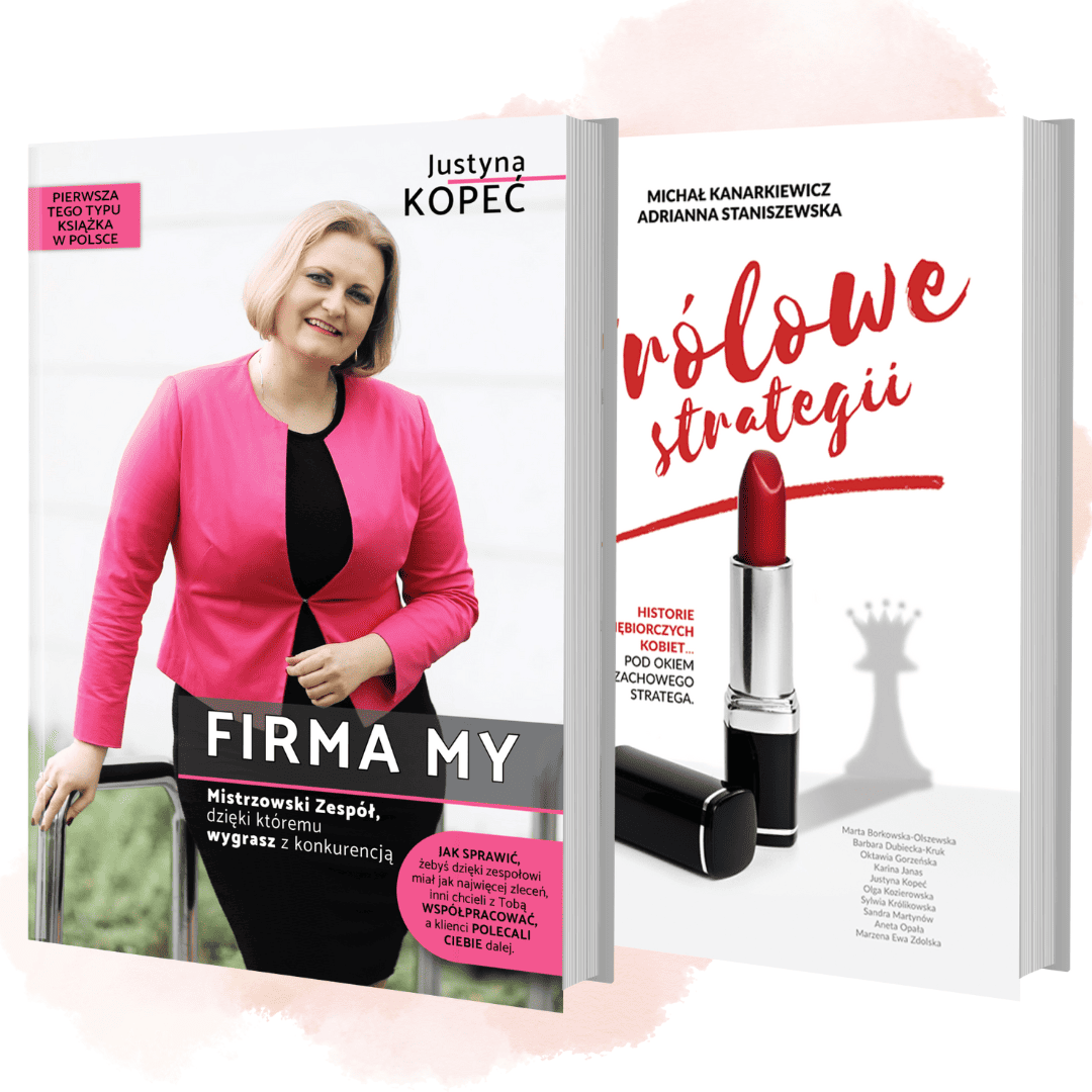 pakiet książek Firma My + Królowe strategii
