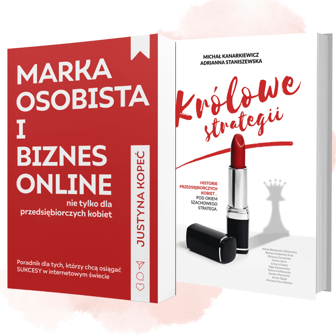 pakiet książek Marka osobista i biznes online + Królowe strategii