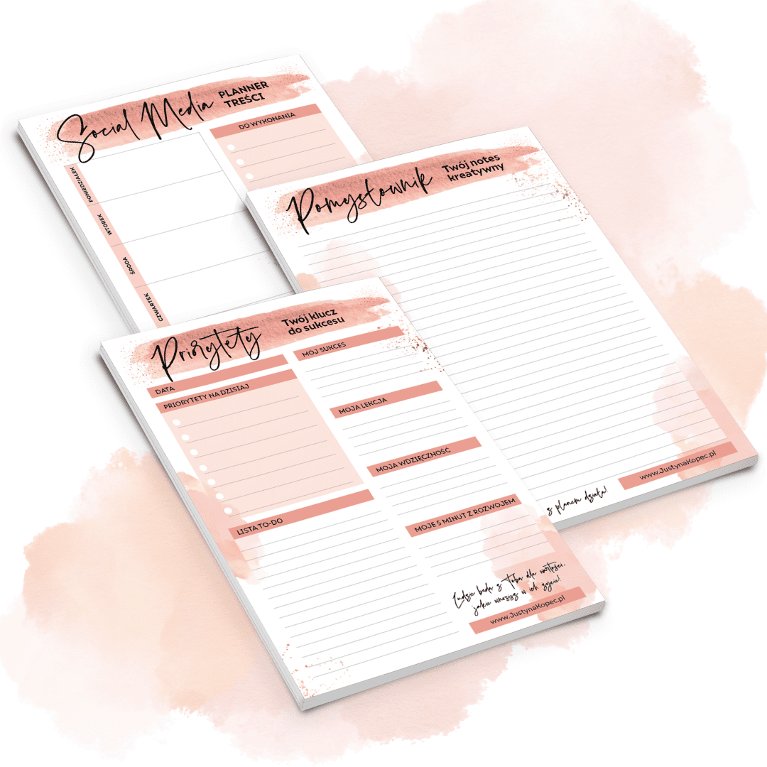 zestaw brand-notatników