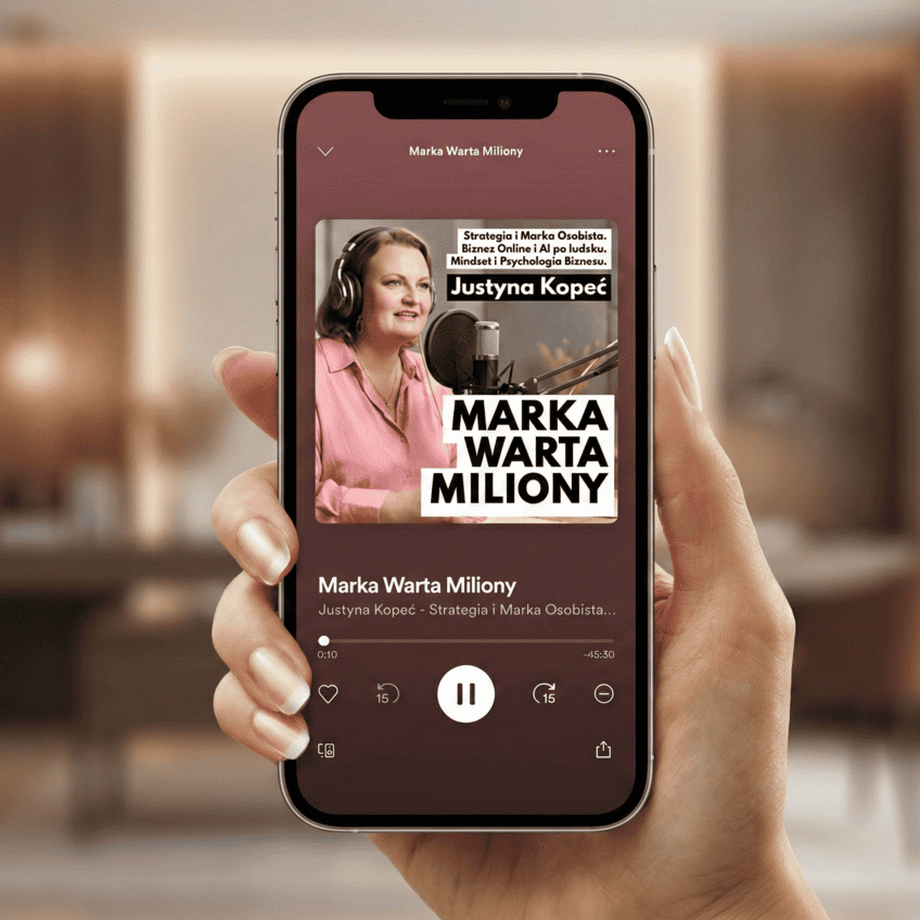 Marka Warta Miliony podcast Justyna Kopeć