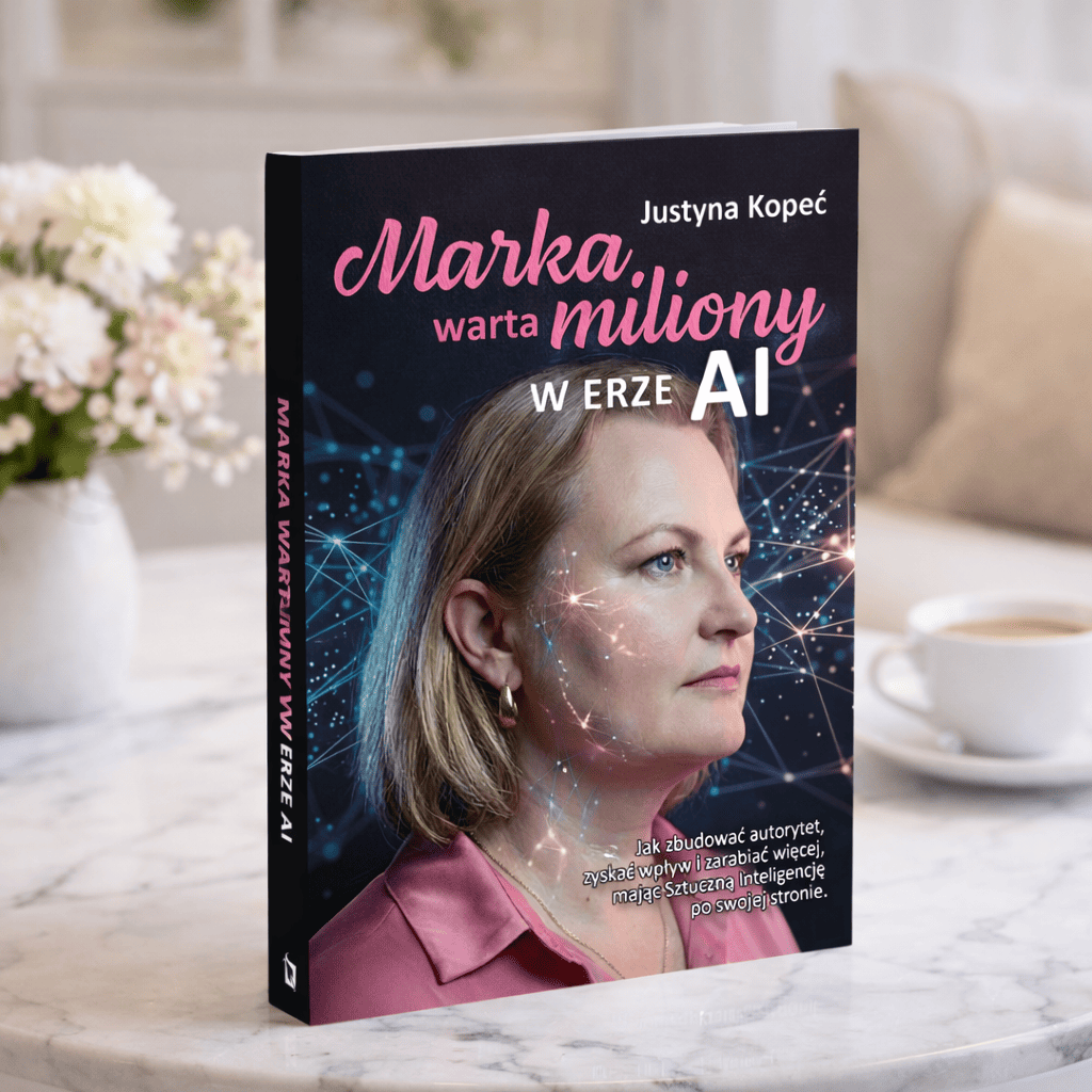 Marka warta miliony w erze AI Justyna Kopeć Marka warta miliony w erze AI Justyna Kopeć