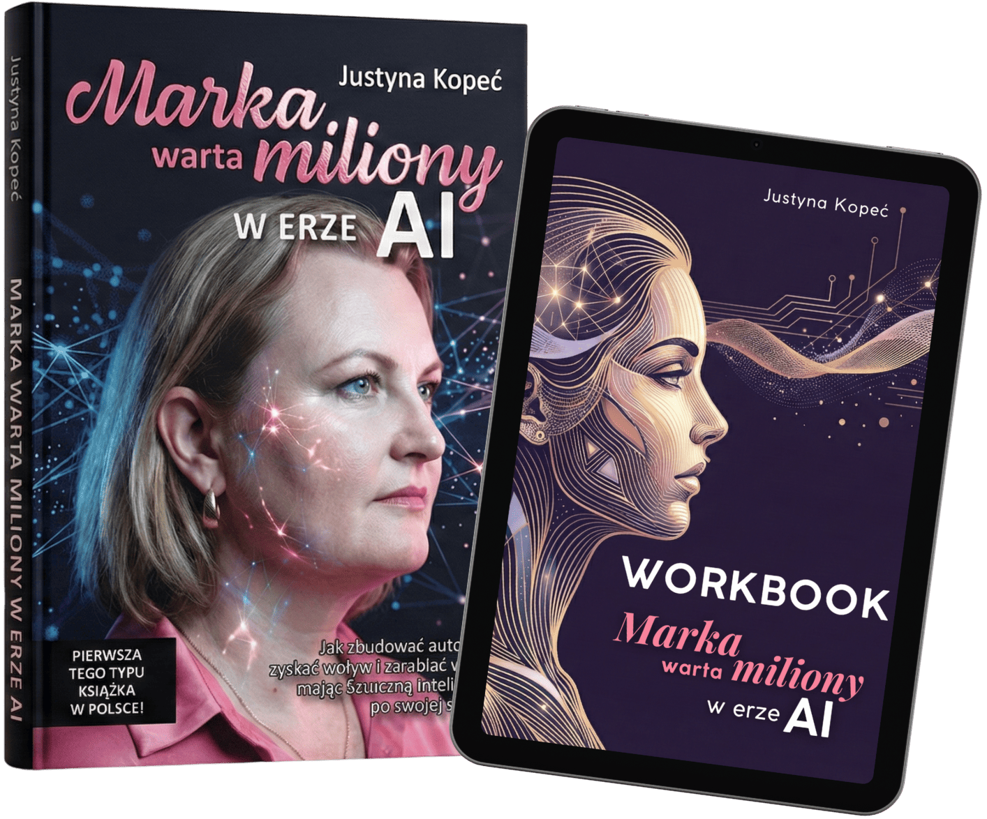 Marka warta miliony w erze AI workbook Justyna Kopeć