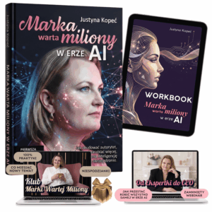 Marka warta miliony w erze AI Justyna Kopeć pakiet WDROŻENIE+