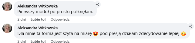 Klub Marki Wartej Miliony Ola opinia