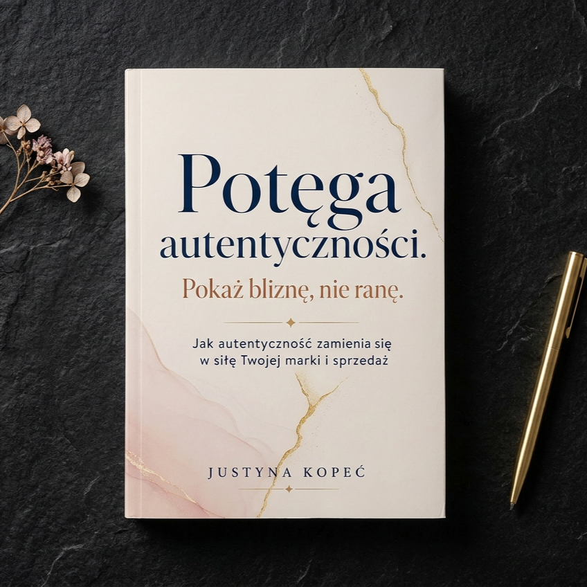 Potęga autentyczności. Pokaż bliznę, nie ranę Justyna Kopeć Potęga autentyczności. Pokaż bliznę, nie ranę Justyna Kopeć