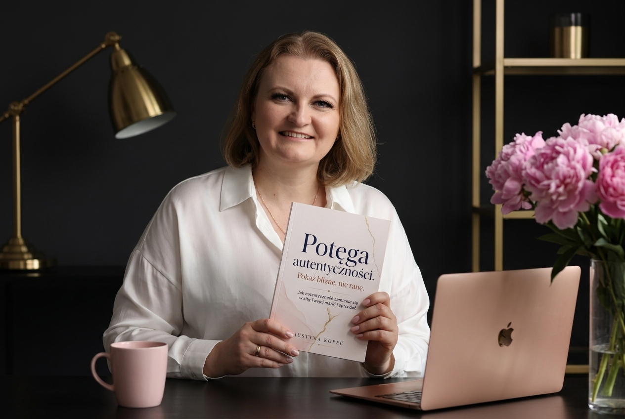 Potęga autentyczności. Pokaż bliznę, nie ranę. Justyna Kopeć Potęga autentyczności. Pokaż bliznę, nie ranę. Justyna Kopeć