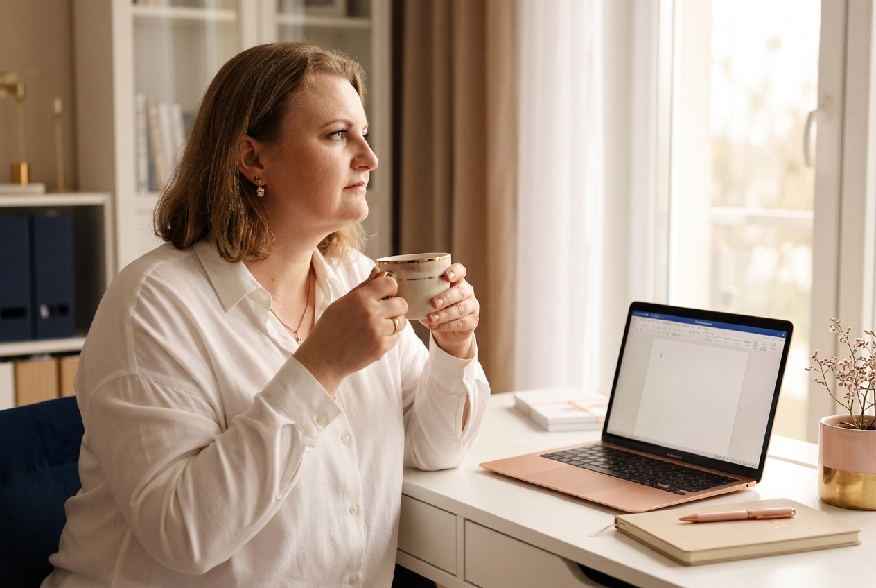 Strach przed widocznością online - jak go pokonać i zacząć działać Justyna Kopeć artykuł blogowy