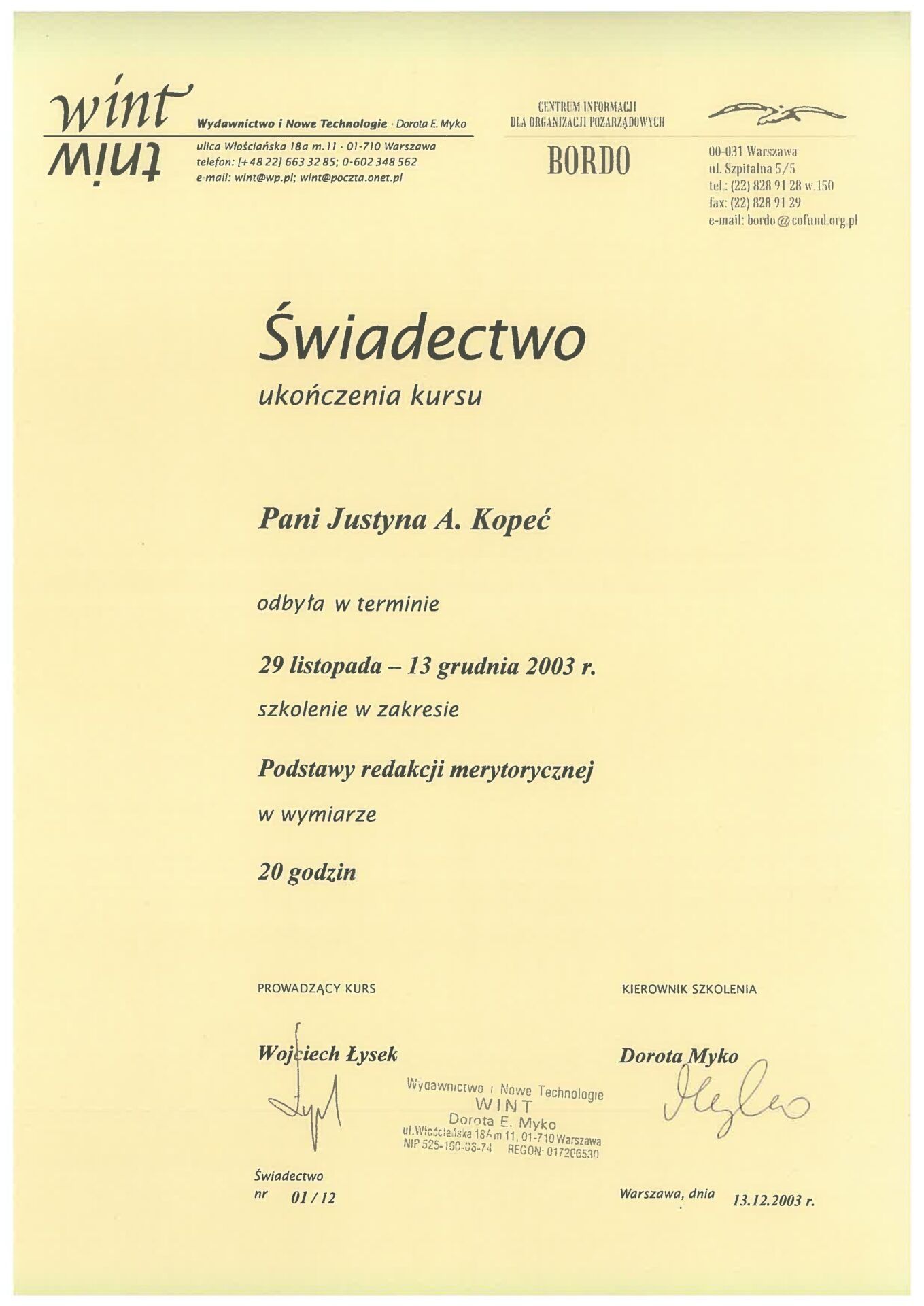 Podstawy redakcji merytorycznej
