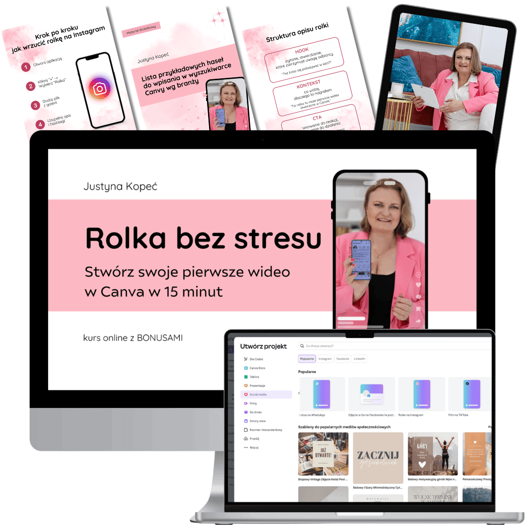 Rolka bez stresu shop (1) Rolka bez stresu kurs online Justyna Kopeć