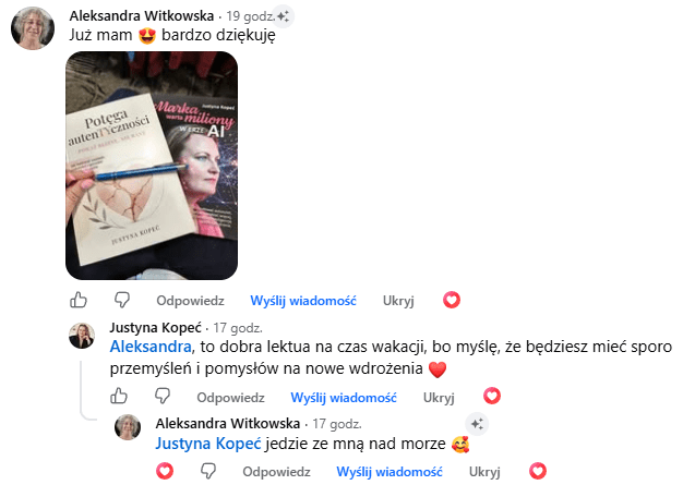 Aleksandra Witkowska Potęga autentyczności
