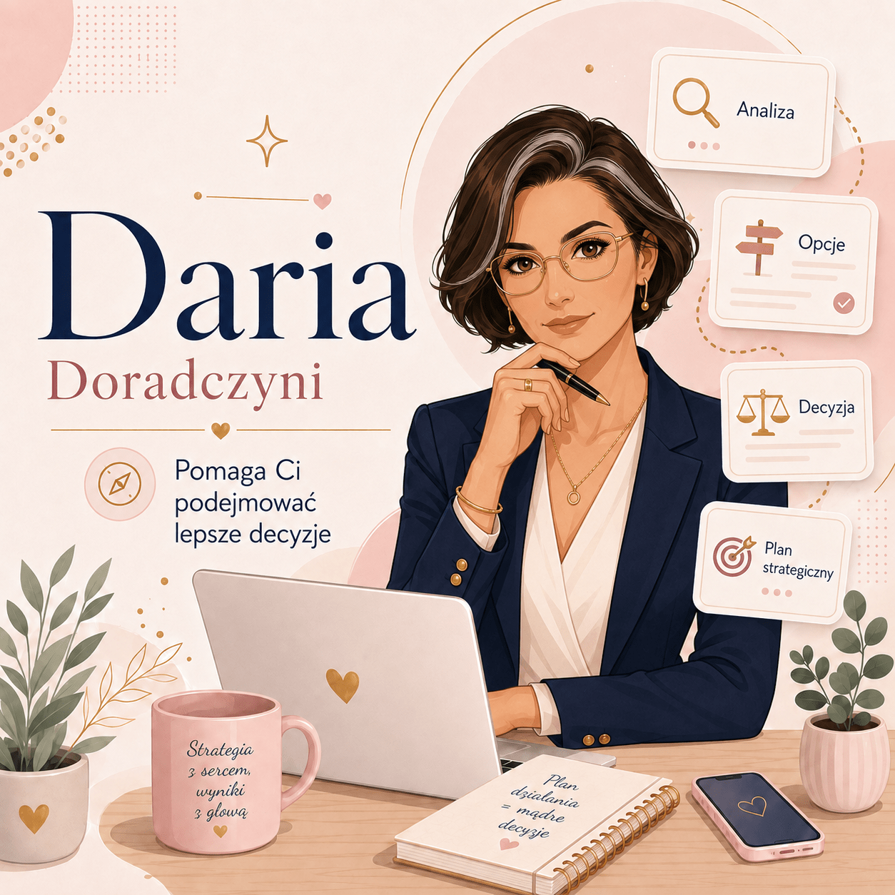 Daria - asystentka doradczyni (program Firma JA)