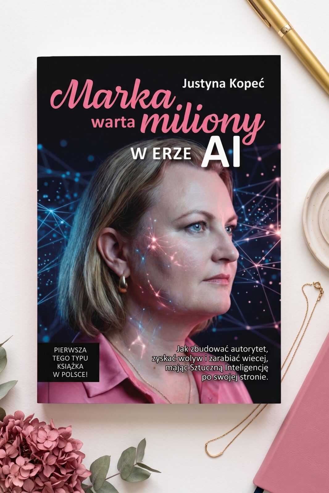 Marka warta miliony w erze AI książka Justyna Kopeć