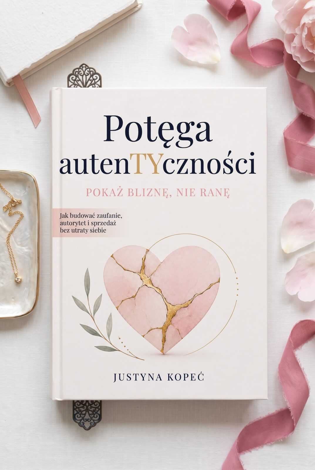 Potęga autentyczności Pokaż bliznę nie ranę Justyna Kopeć książka