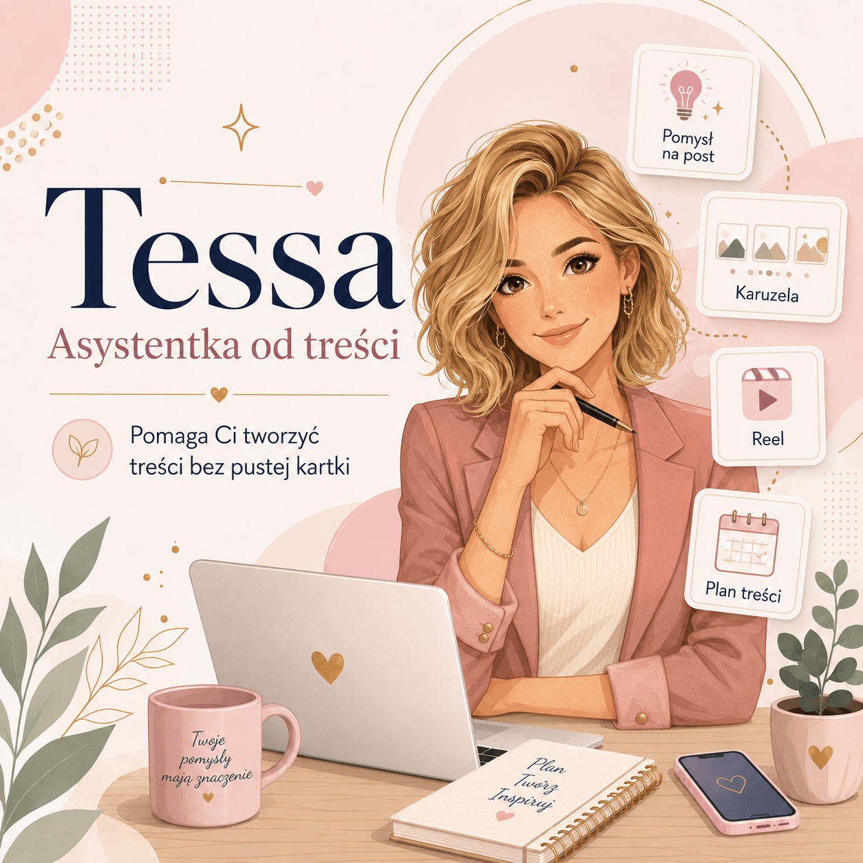 Tessa - asystentka od treści (program Firma JA)