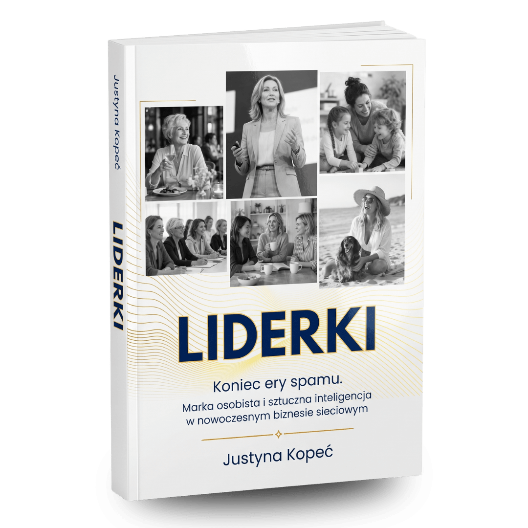 liderki MLM książka LIDERKI Koniec ery spamu książka Justyna Kopeć