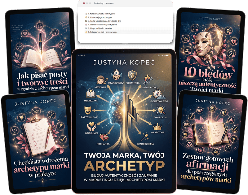 Twoja marka Twój archetyp BONUSY i ebook Twoja marka Twój archetyp BONUSY i ebook